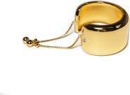 ZARUX Modern Big Cuff with Moissanite stone