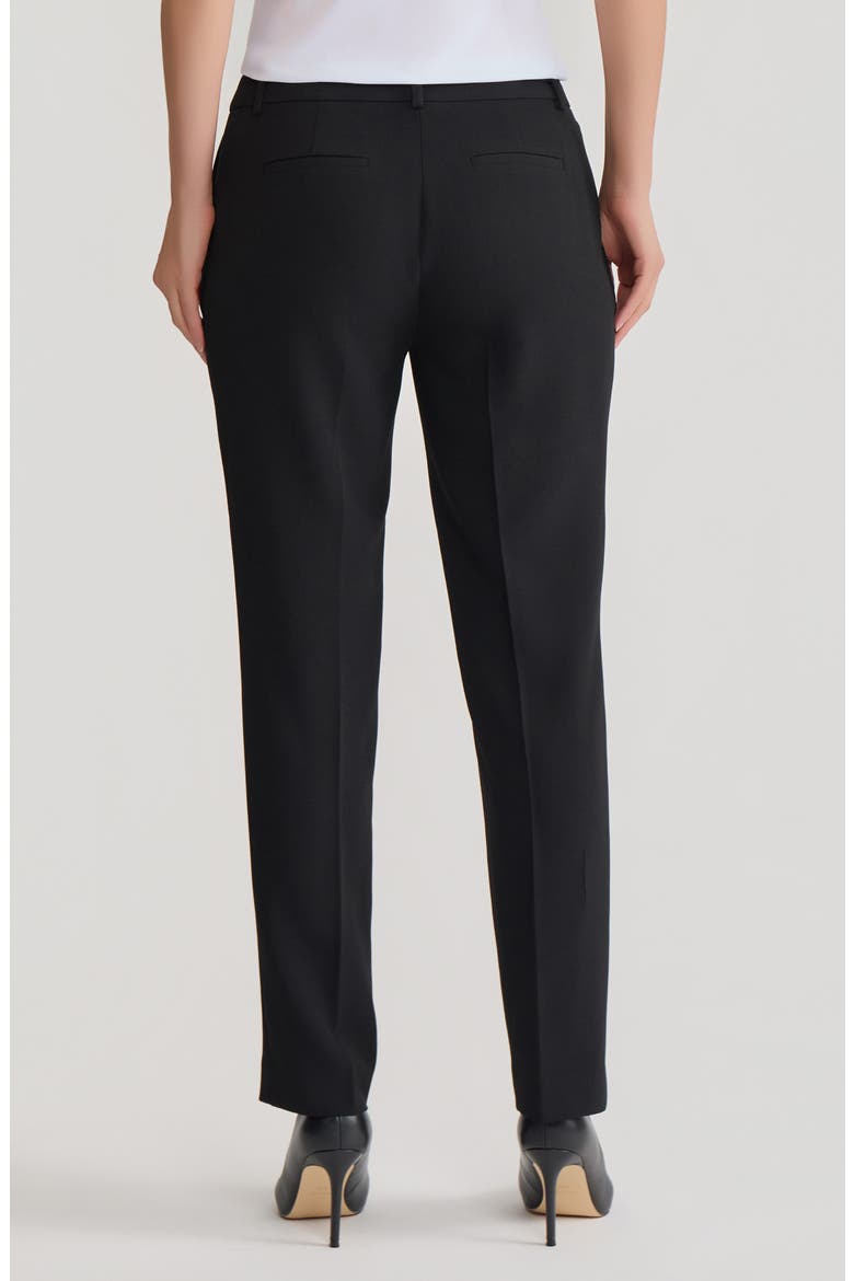 Extended Tab Straight Leg Pants, Alternate, color, BLACK