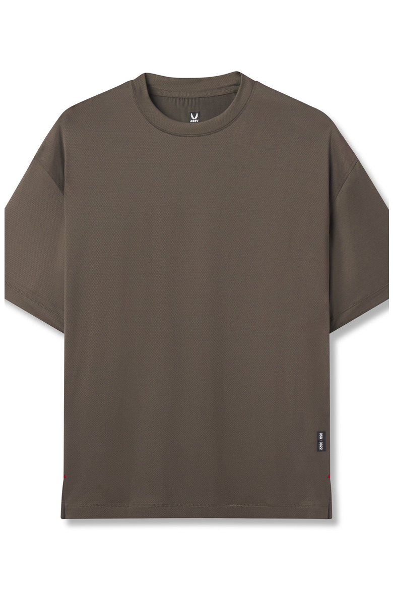 AeroSilver Oversized Tee, Alternate, color, Deep Taupe