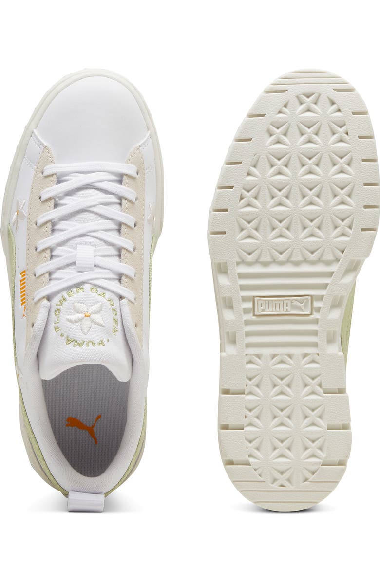 PUMA Mayze Floral Embroidery Platform Sneaker, Alternate, color,