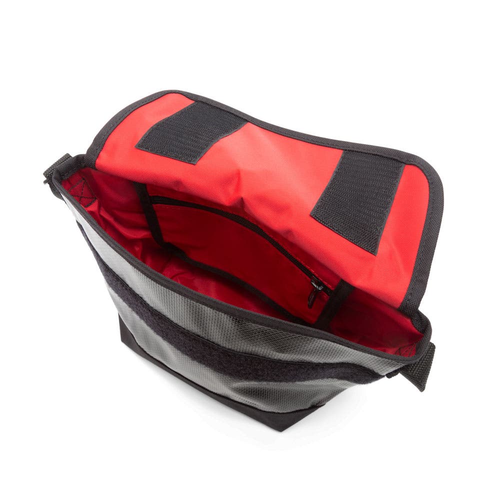 Manhattan Portage Vinyl Crossbody Bag Ver 2, Alternate, color, Black