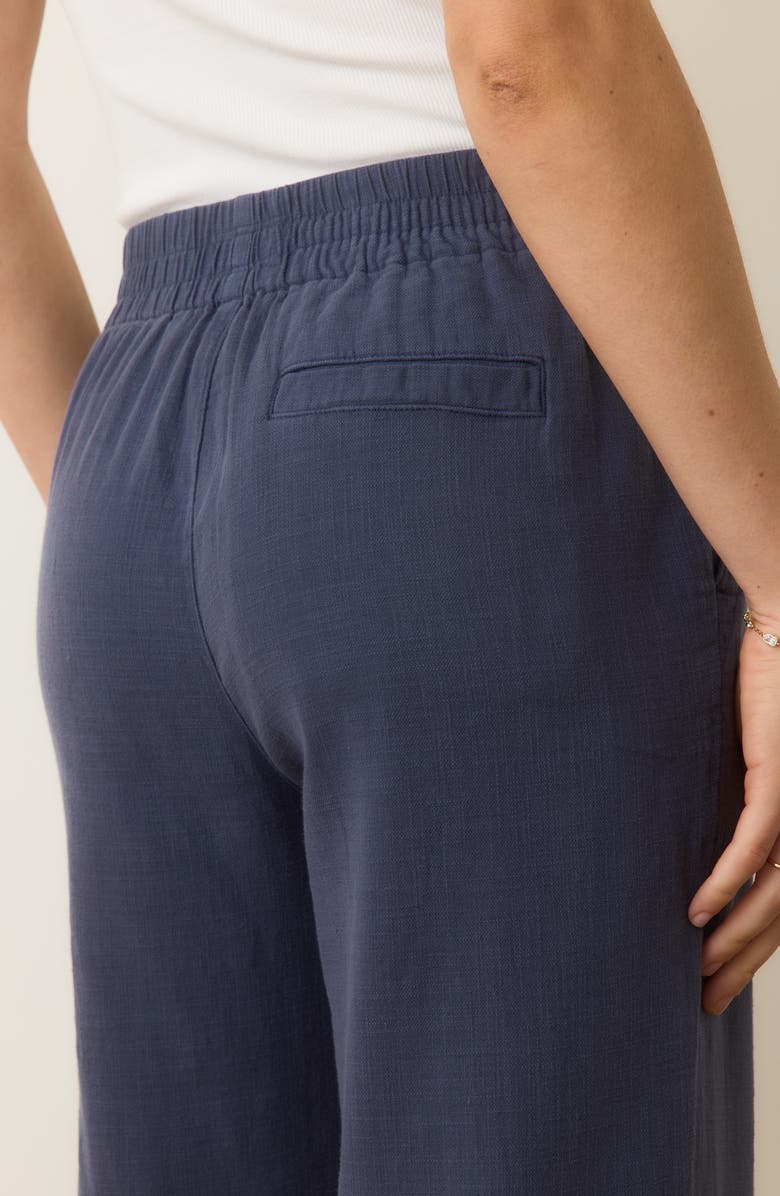 Marine Layer Elle Crop Pants, Alternate, color, Navy