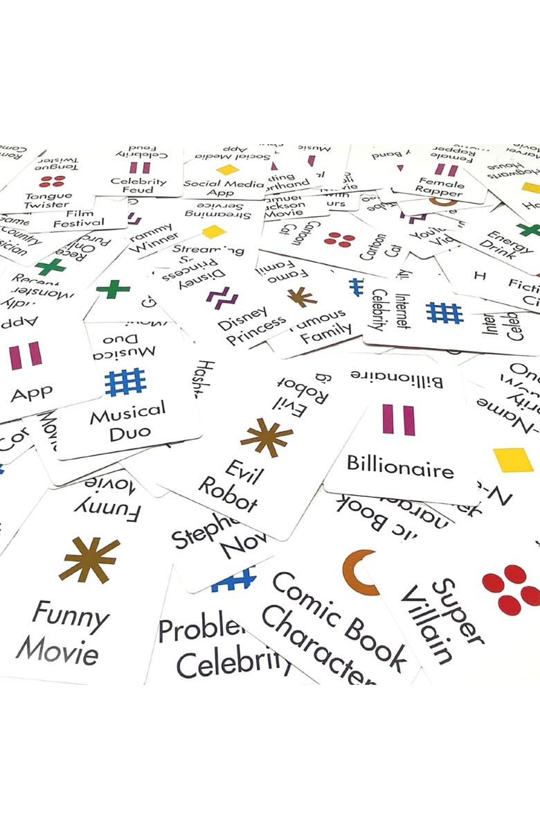 Anomia Pop Culture Edition, Card Game, 30 Min, Kids Ages 10+, Alternate, color, 