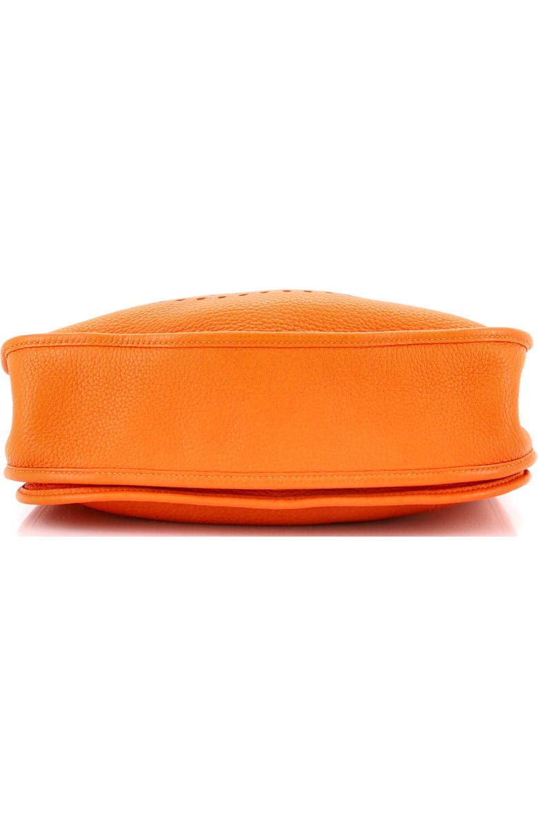 Pre-Owned Hermes Evelyne Bag Gen III Clemence GM, Alternate, color, Orange H