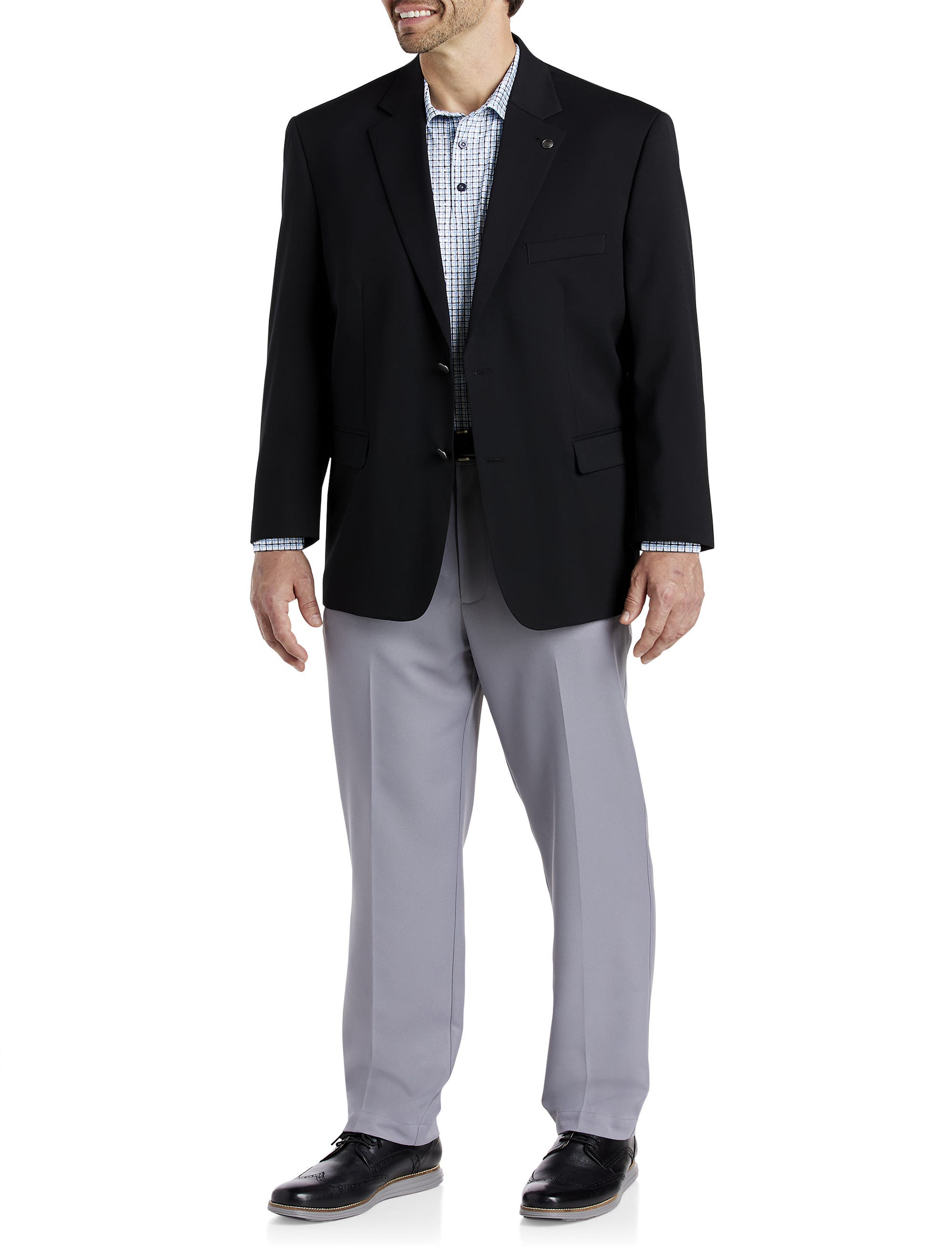 Oak Hill Dxl Big And Tall Suit Pants Oak Hill By DXL Men's Big