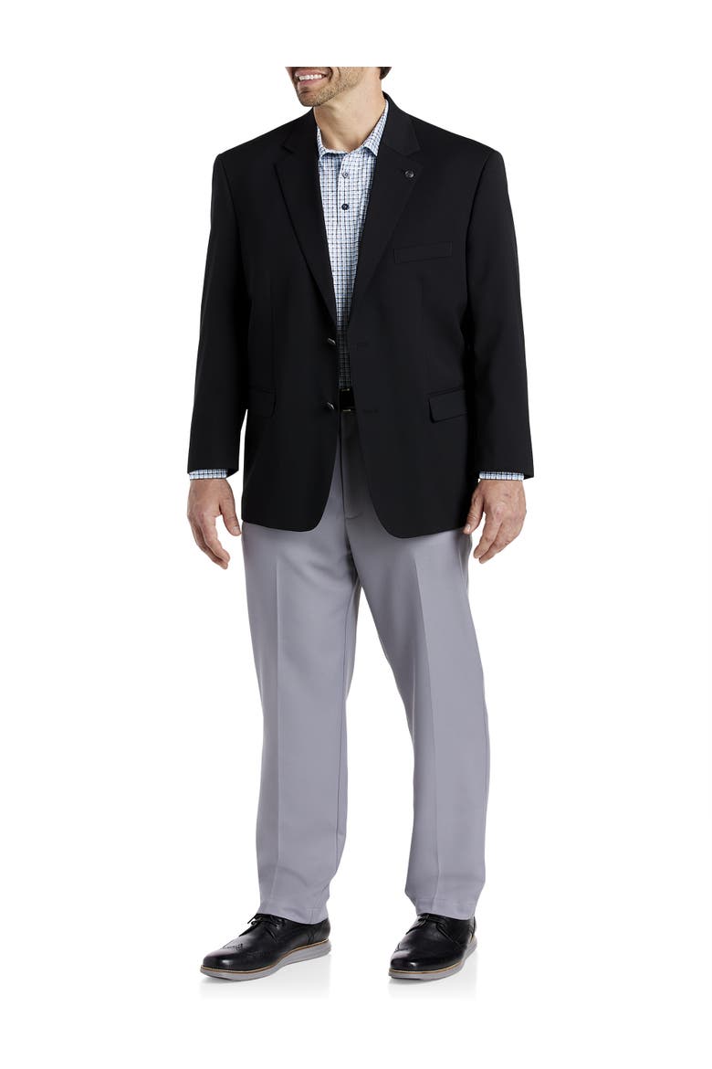 Microfiber Waist-relaxer Pants, Alternate, color, LIGHT GREY