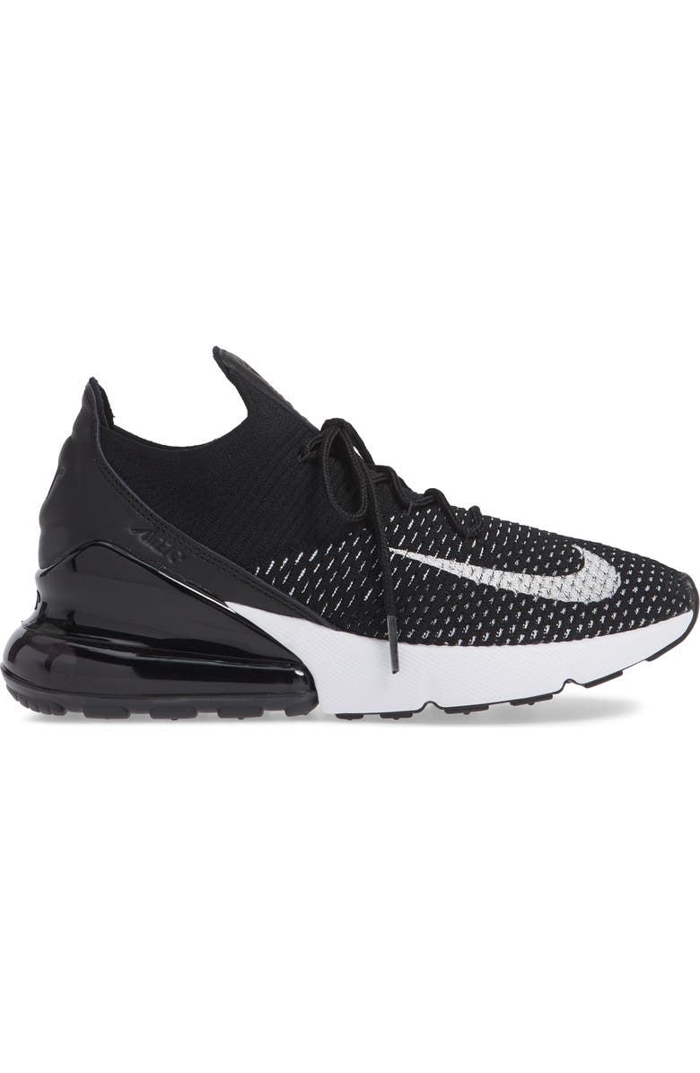 Nike Air Max 270 Flyknit Sneaker, Alternate, color,