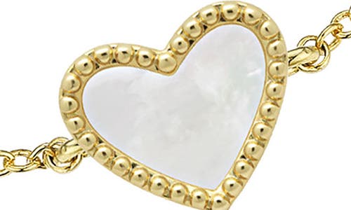 Lily Nily Mop Heart Bracelet In Gold