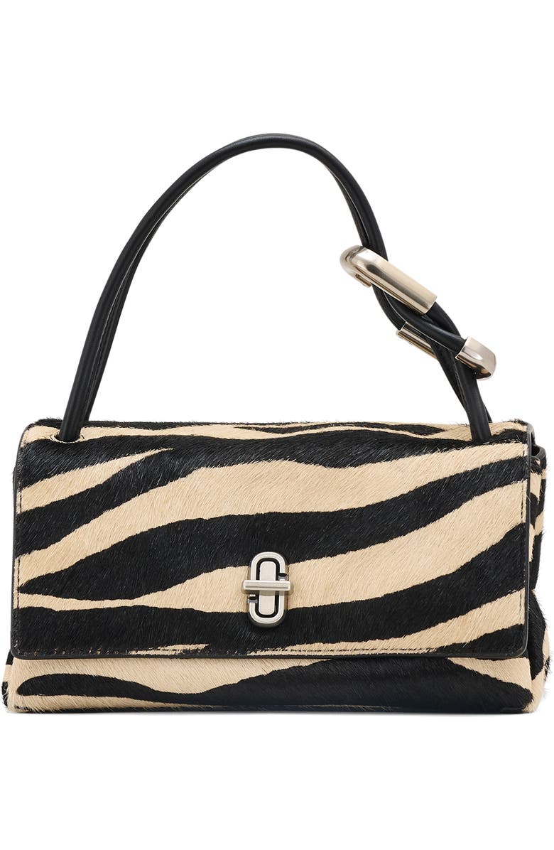 Marc Jacobs The Mini Lil' Link Zebra Genuine Calf Hair Bag, Main, color,