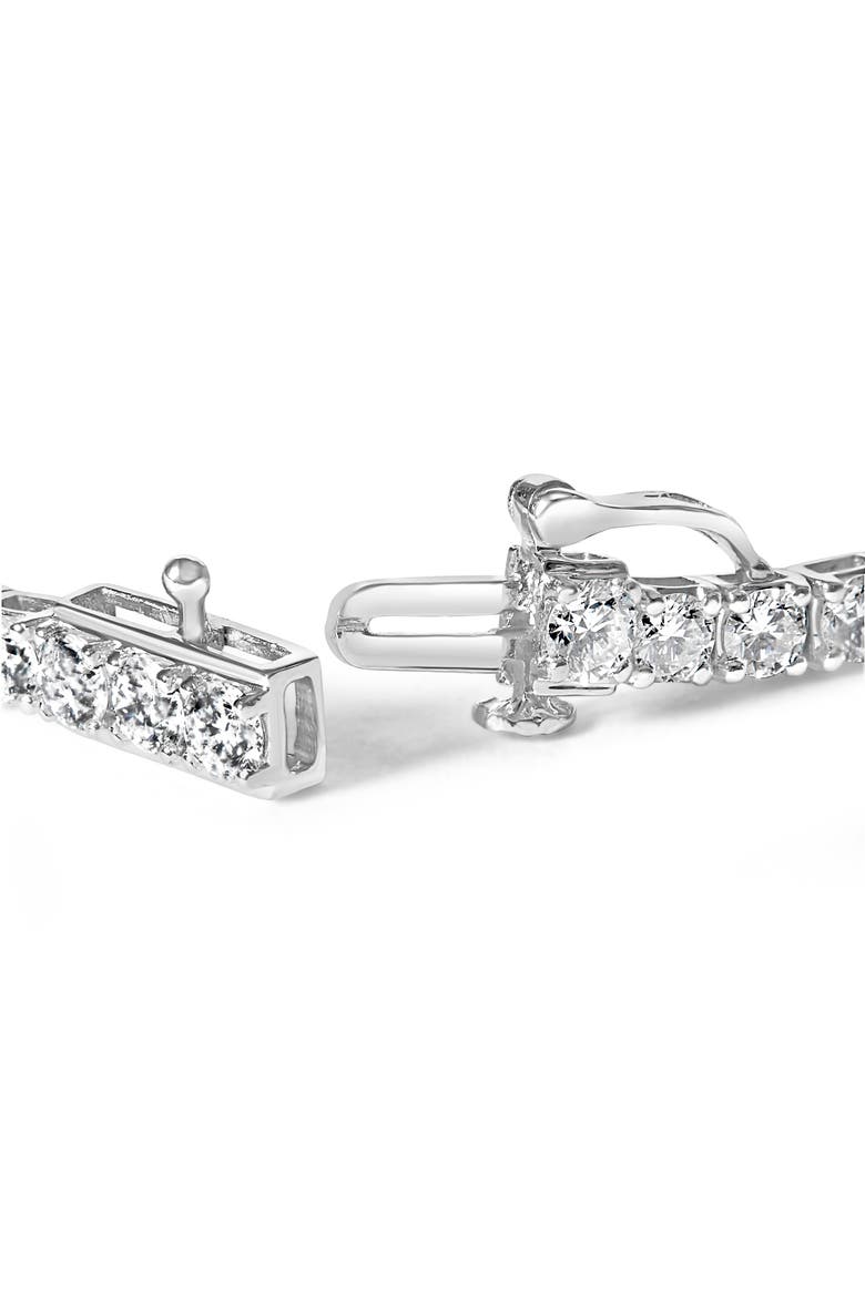 10K White Gold 6.00 Cttw Classic Natural Diamond Tennis Bracelet, Alternate, color, White Gold