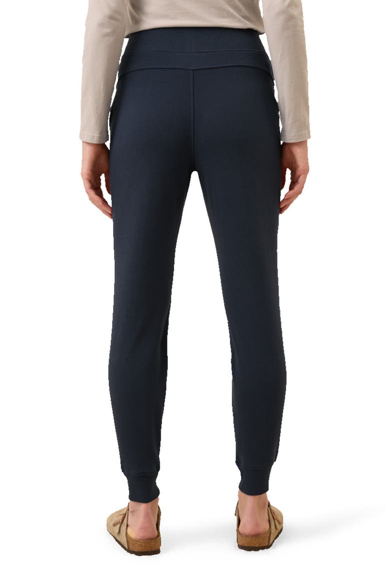 Everyday Organic Cotton Airplane Joggers, Alternate, color, Midnight Blue