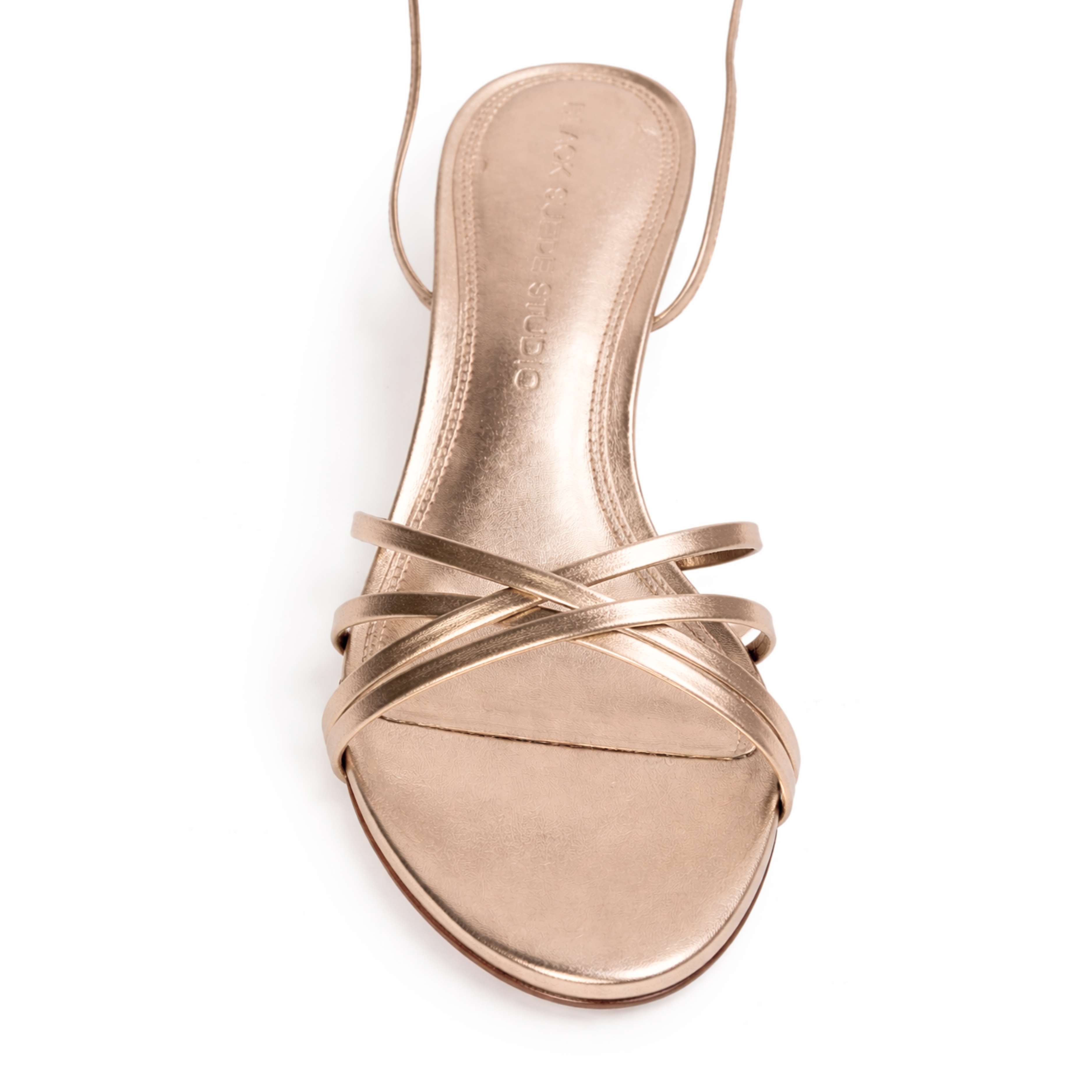 Suri 35 Sandal, Alternate, color, Gold Metallic Leather