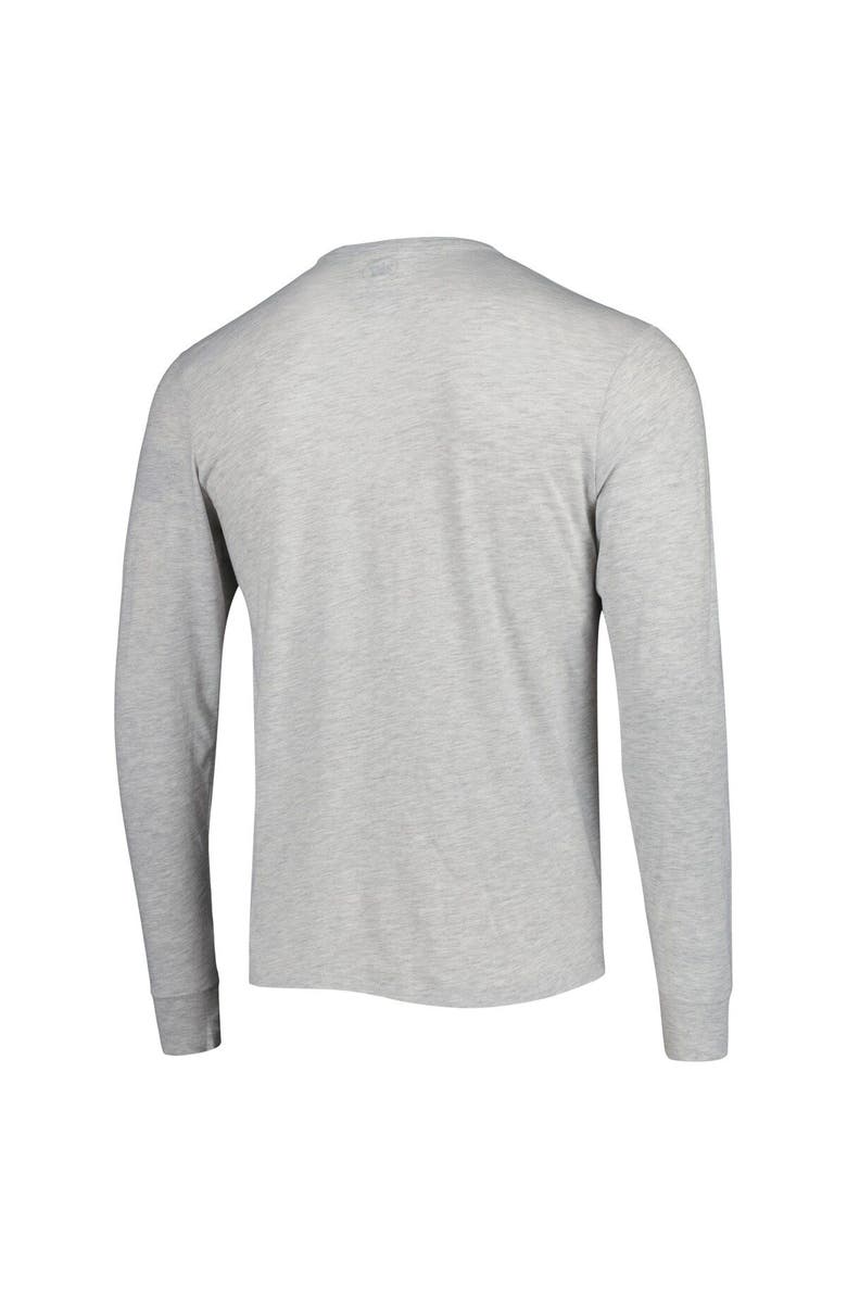 '47 Men's '47 Heathered Gray Atlanta Falcons Dozer Franklin Long Sleeve T-Shirt, Alternate, color, Gray