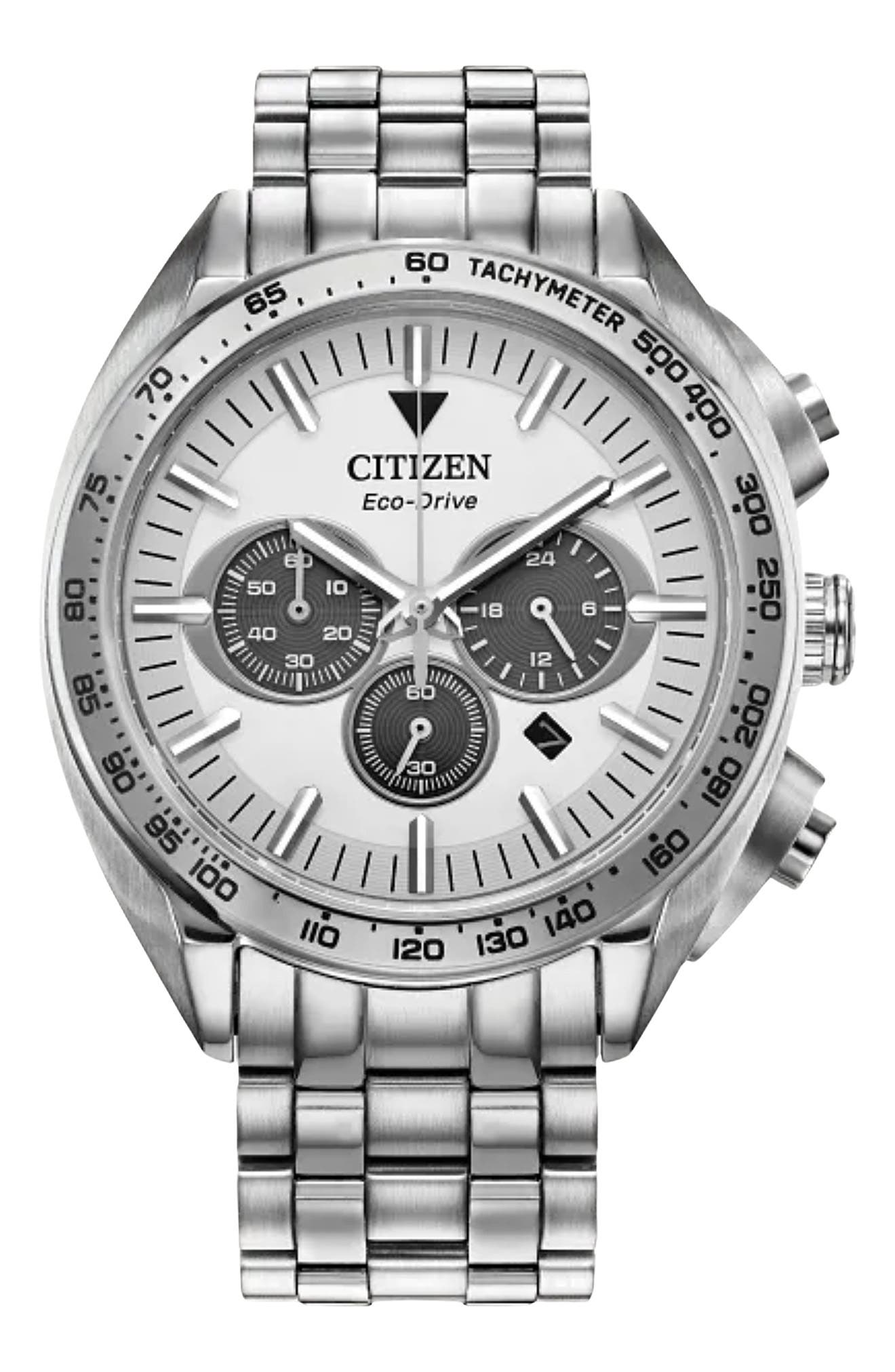 Citizen Sport Luxury Eco-Drive Bracelet Watch, 43mm x 11mm
