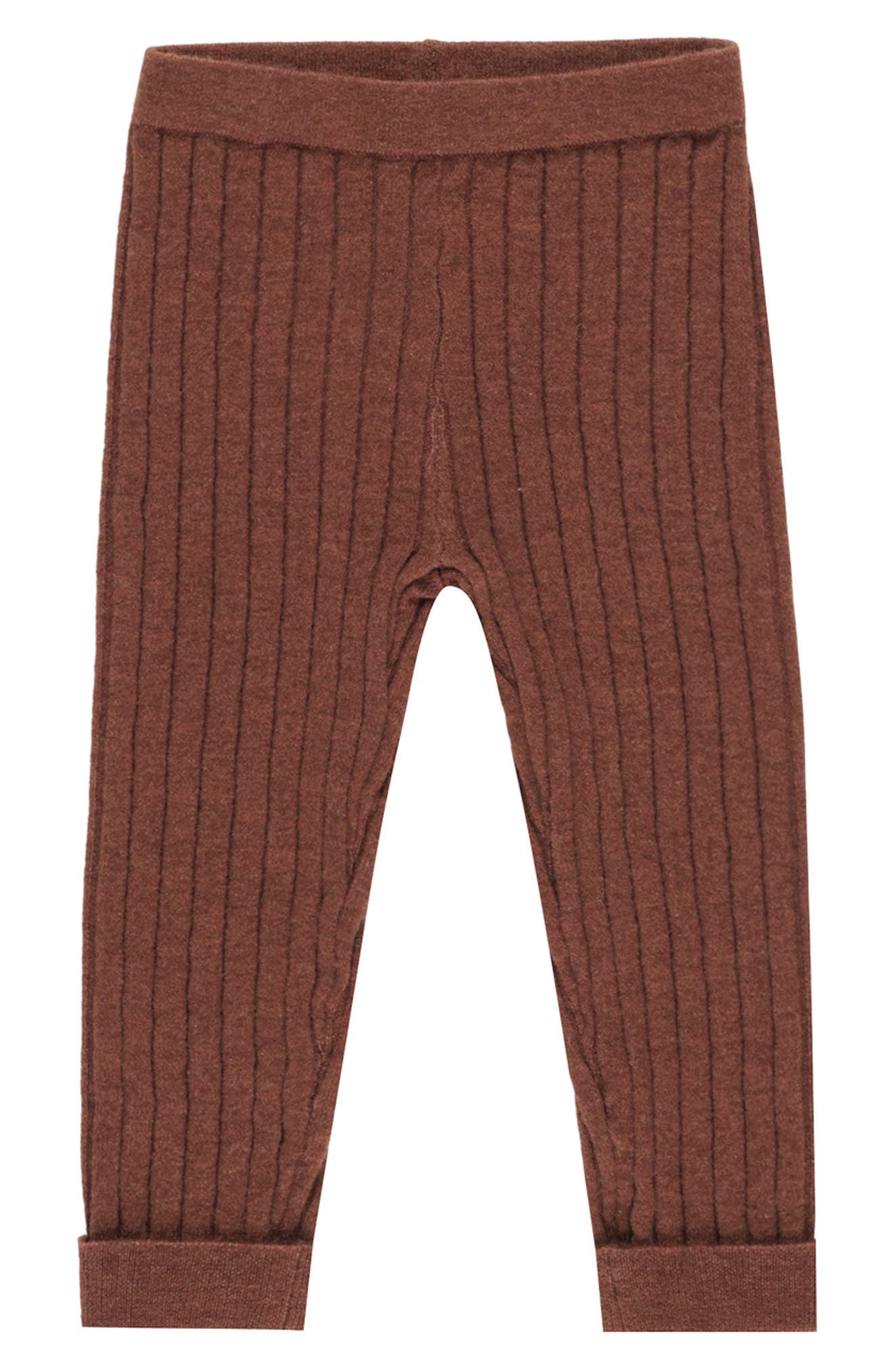 Rylee + Cru Kids' Rib Cuff Leggings