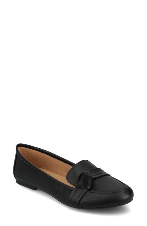 Marci Knotted Strap Loafer - Wide Width Available (Women)