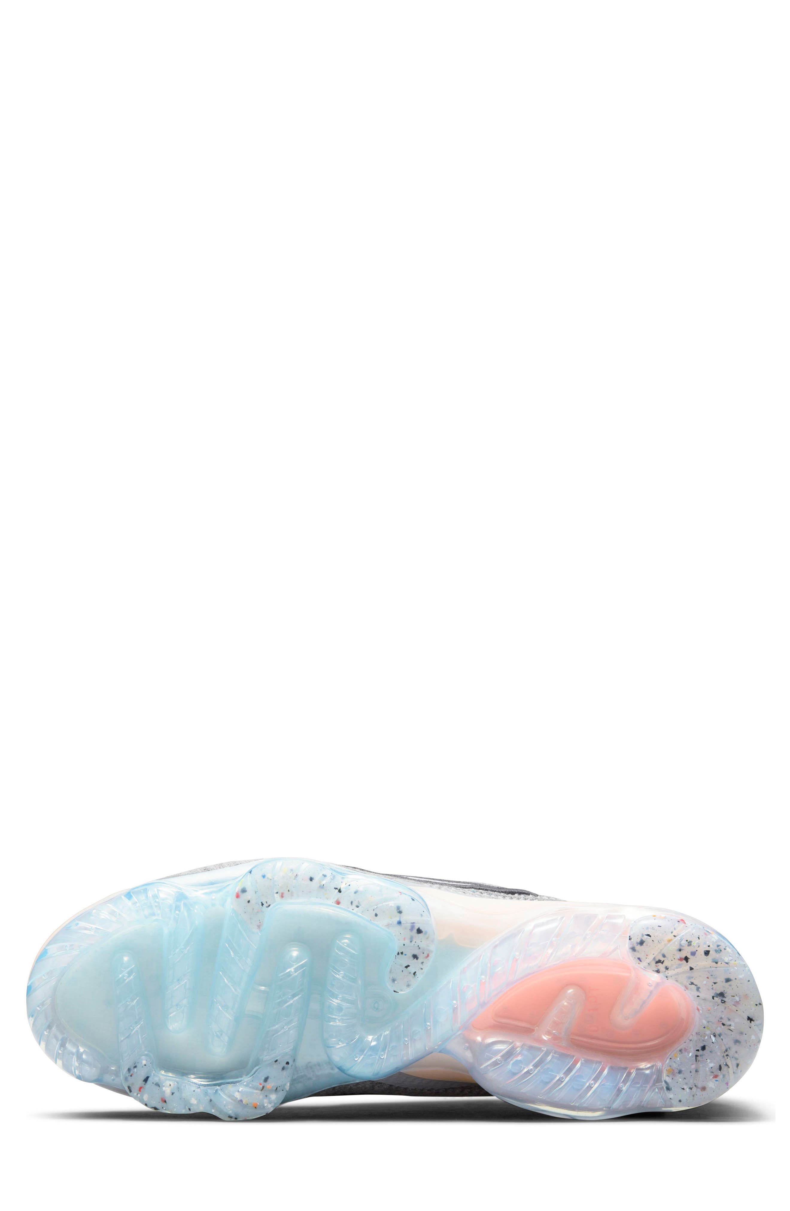 Air VaporMax 2021 FK Sneaker, Alternate, color, GREY/ WHITE/ YELLOW