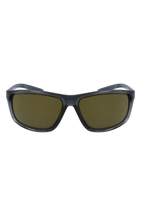Adrenaline 66mm Rectangular Sunglasses