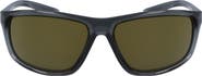 Nike Adrenaline 66mm Rectangular Sunglasses