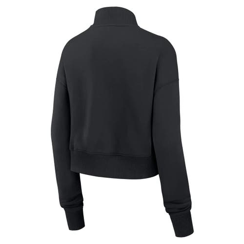 Nike Black Washington Commanders Primetime Phoenix Half-zip Sweatshirt In Black