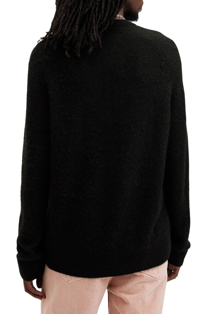 AllSaints Peace Wool & Alpaca Blend Crewneck Sweater | Nordstromrack