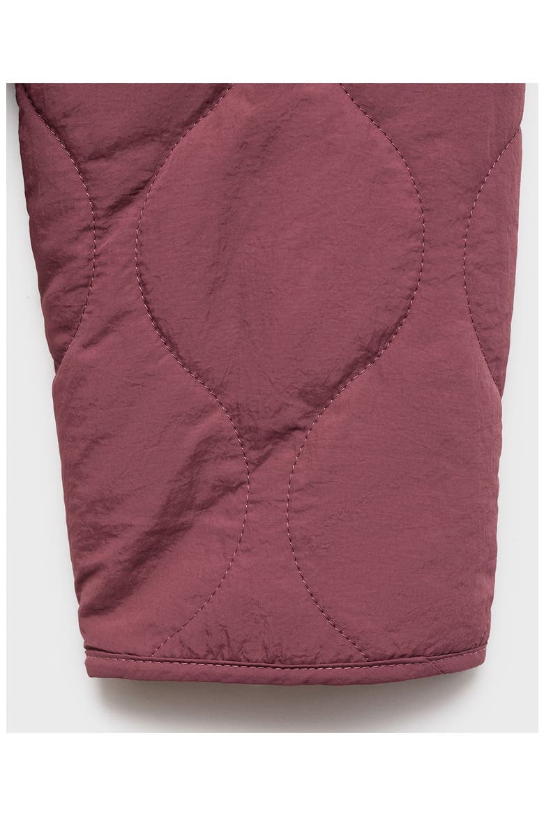 Onion Quilted Puffer Jacket, Alternate, color, BURGUNDY