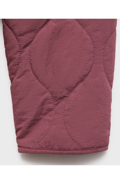 Mango Teen Onion Quilted Puffer Jacket In Pink