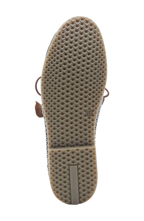 Spring Step Berna Flat In Navy