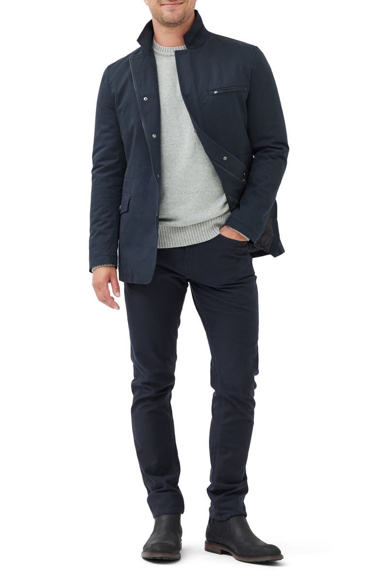 Rodd
Gunn Crewneck Cotton Sweater, Alternate, color, Marble