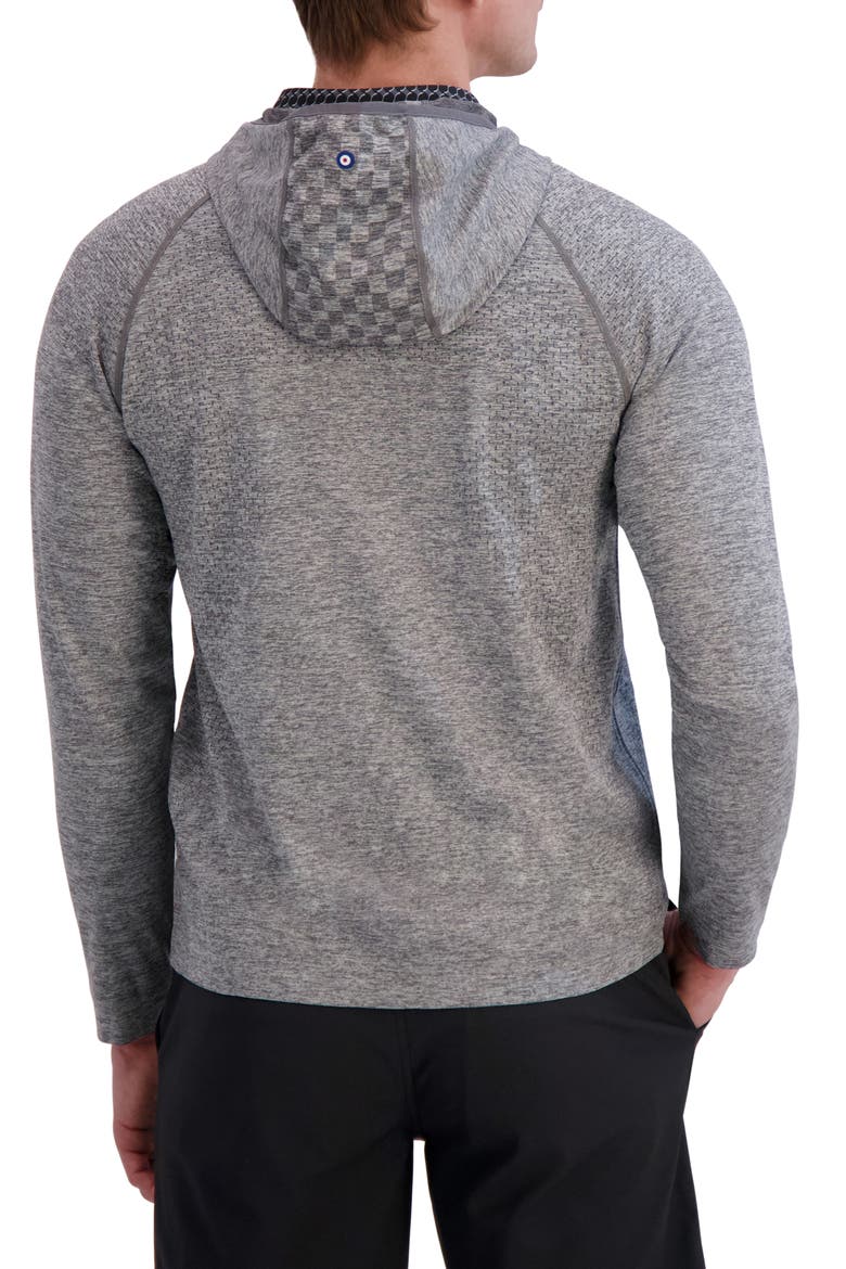 Seamless Knit Golf Pullover Hoodie, Alternate, color, GREY