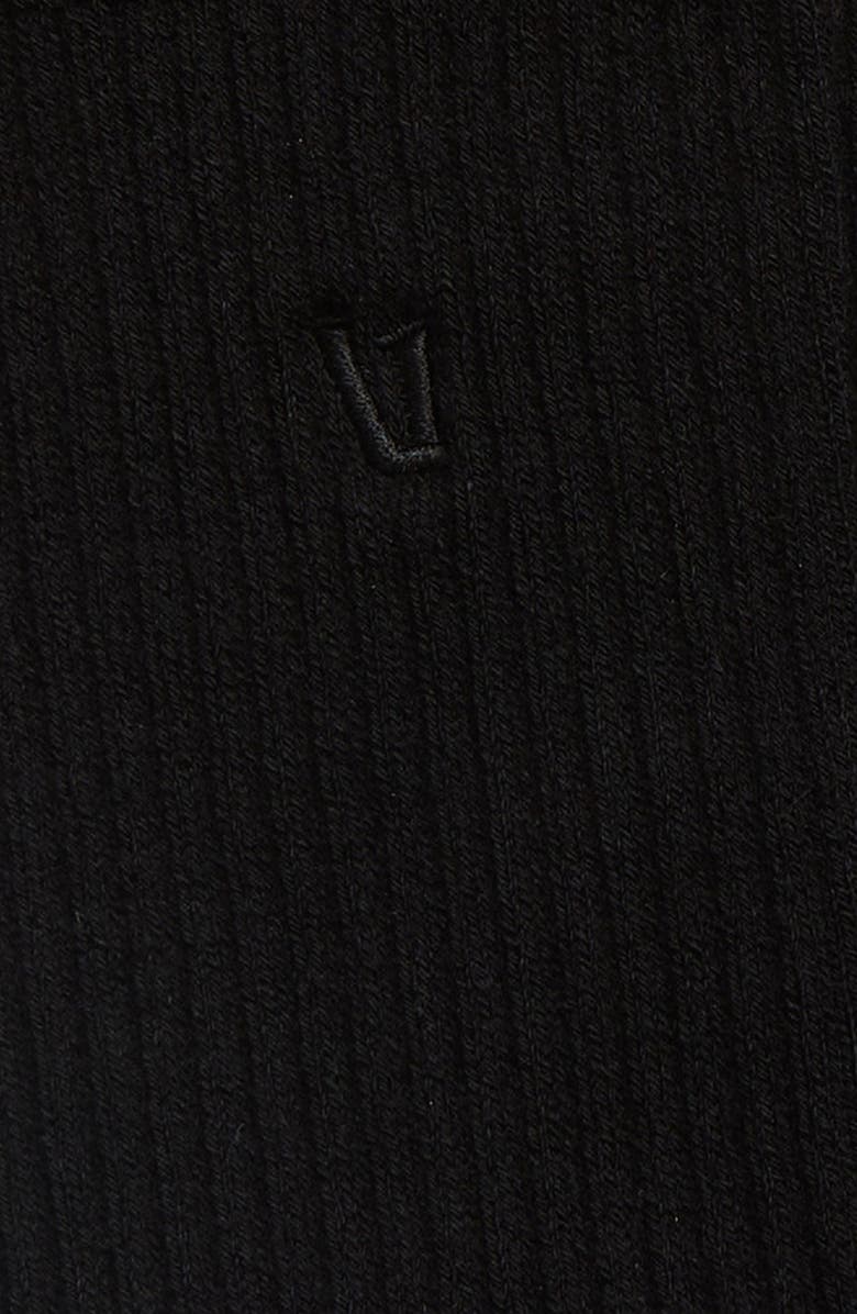 Vuori V1 Crew Socks, Alternate, color, Black