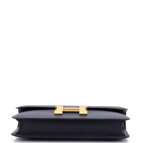 Pre-owned Hermes Hermes Constance Elan Nm Bag Epsom 25 In Blue