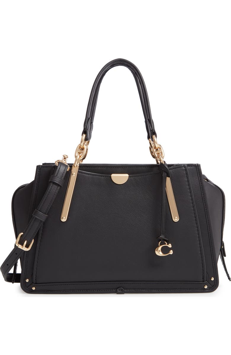 COACH Dreamer Leather Bag, Main, color,
