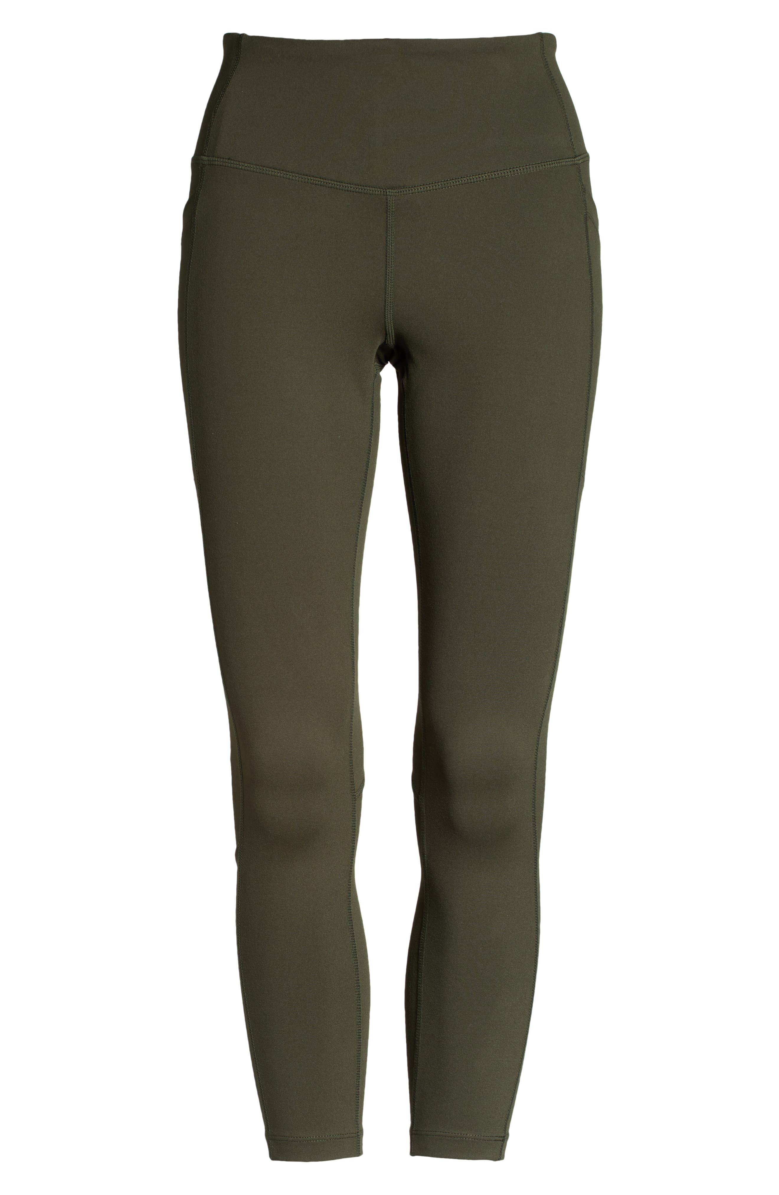 Zella Womens High Waist Pocket Leggings  Grey main image 0
