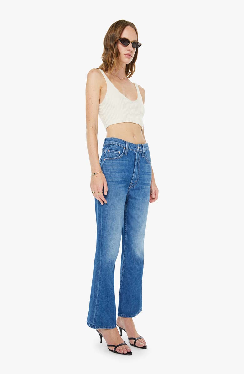 MOTHER The Scooter Ankle Bootcut Jeans, Alternate, color, Big Tipper