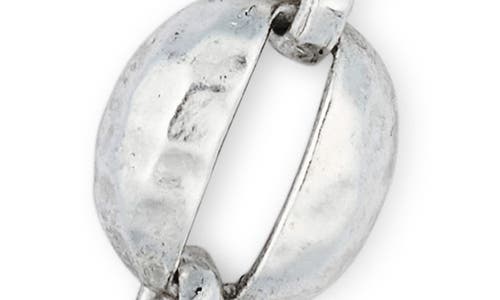 Karine Sultan Shell Bracelet In Metallic