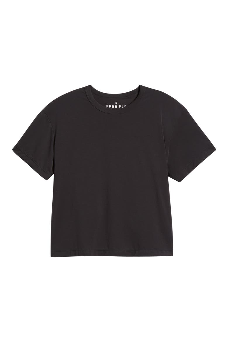 Elevate Boxy T-Shirt, Alternate, color, BLACK