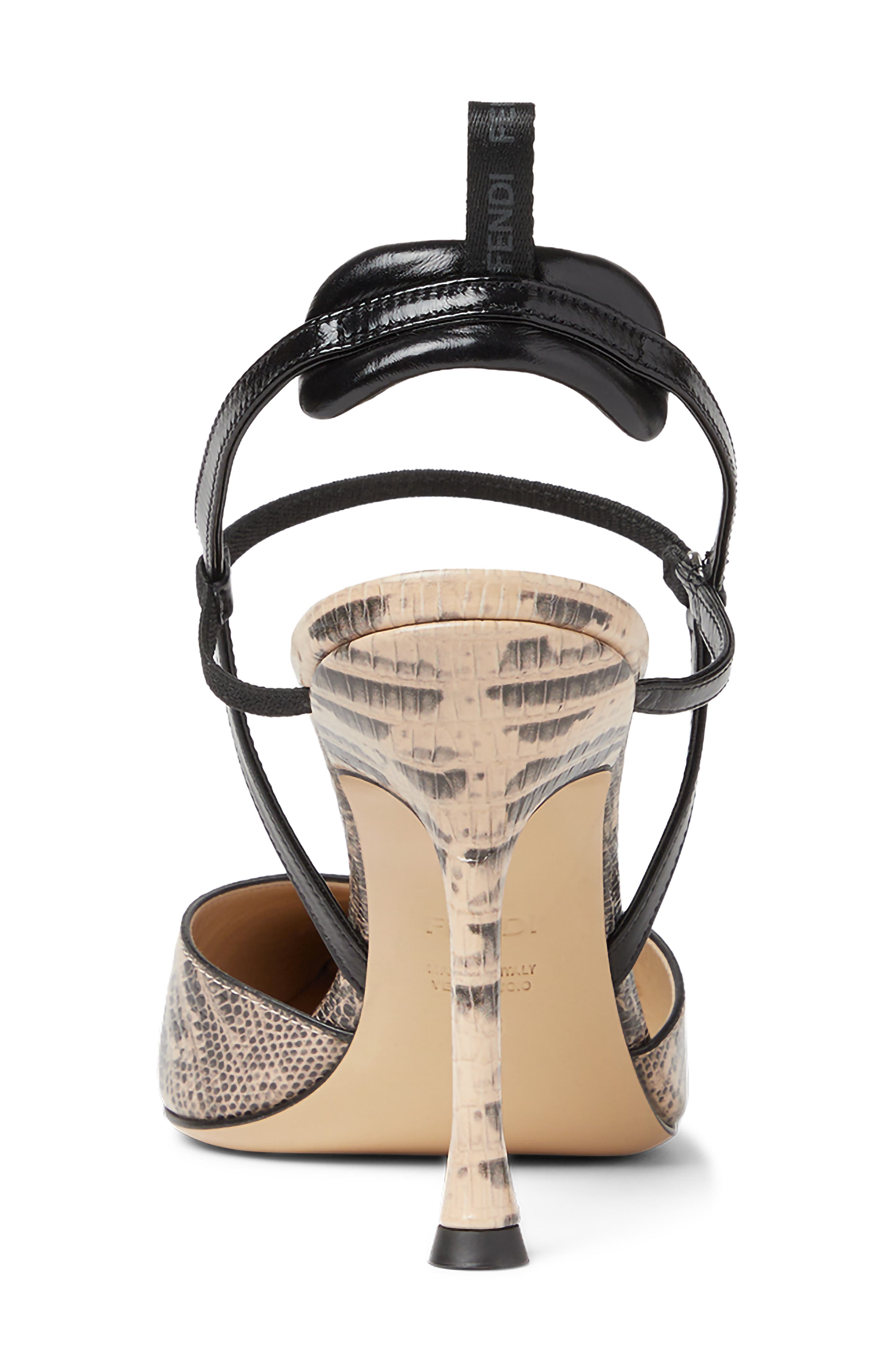 Colibrì Slingback Pump, Alternate, color, BEIGE/ BLACK