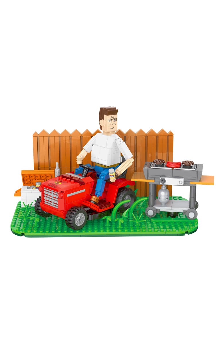 Brickcraft King of the Hill Hank Hill's Backyard Building Set, Alternate, color, NO COLOR