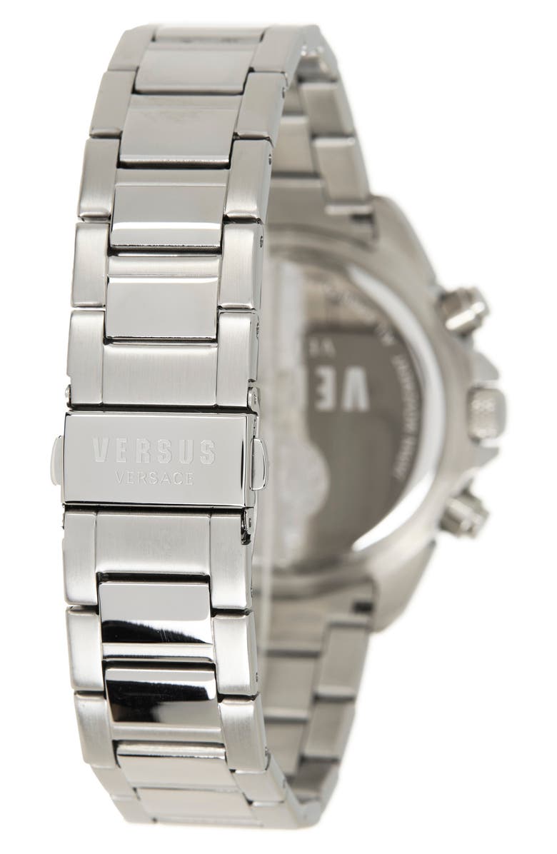 VERSUS Versace Versace Chronograph Stainless Steel Bracelet Strap Watch, 46mm, Alternate, color, 