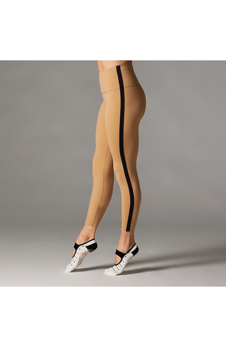 Tavi High Waisted 7/8 Stripe Legging, Alternate, color, Camel Stripe
