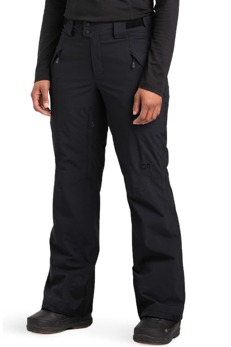 Snowcrew Snow Pants, Main, color, BLACK