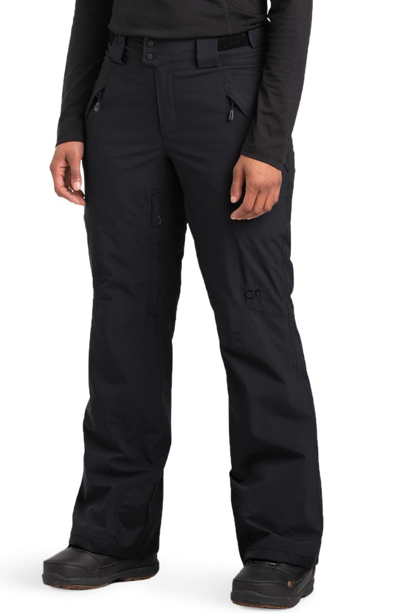 Outdoor Research Snowcrew Snow Pants, Main, color, Black