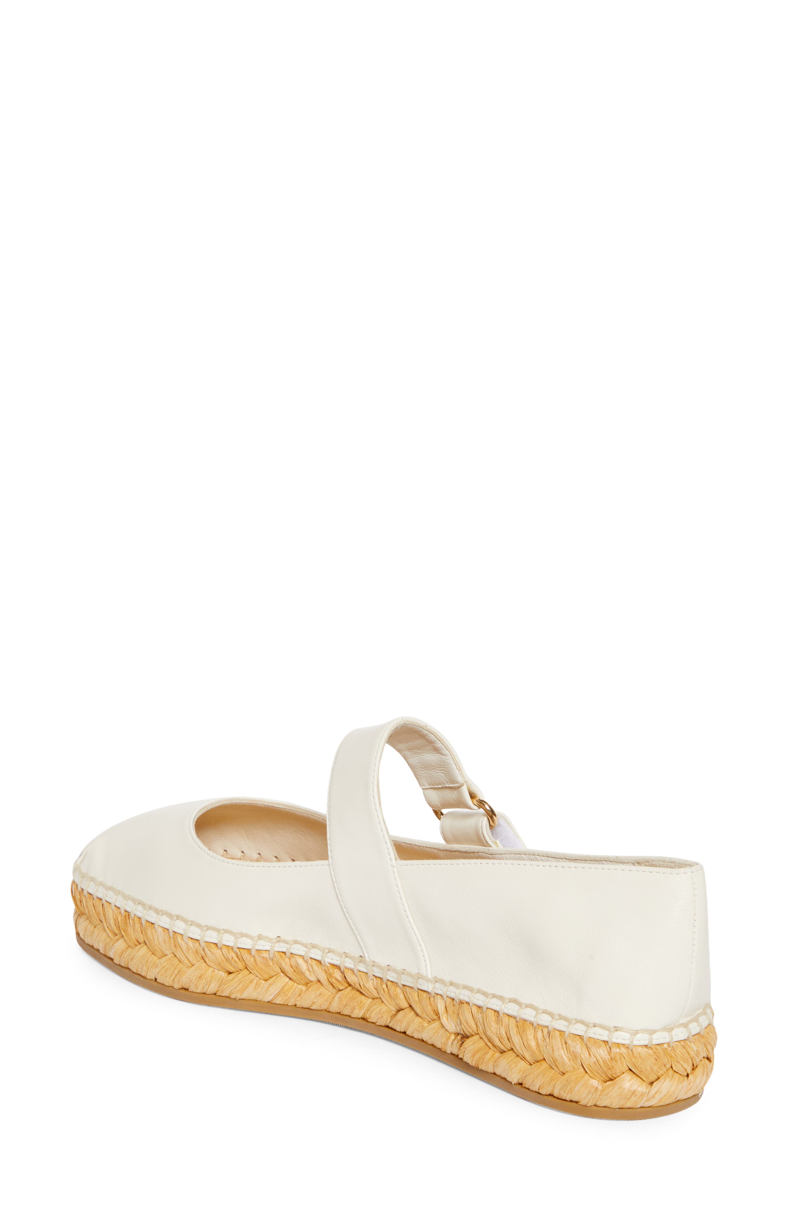 Jimmy Choo Fayence Espadrille Mary Jane Flat, Alternate, color, 