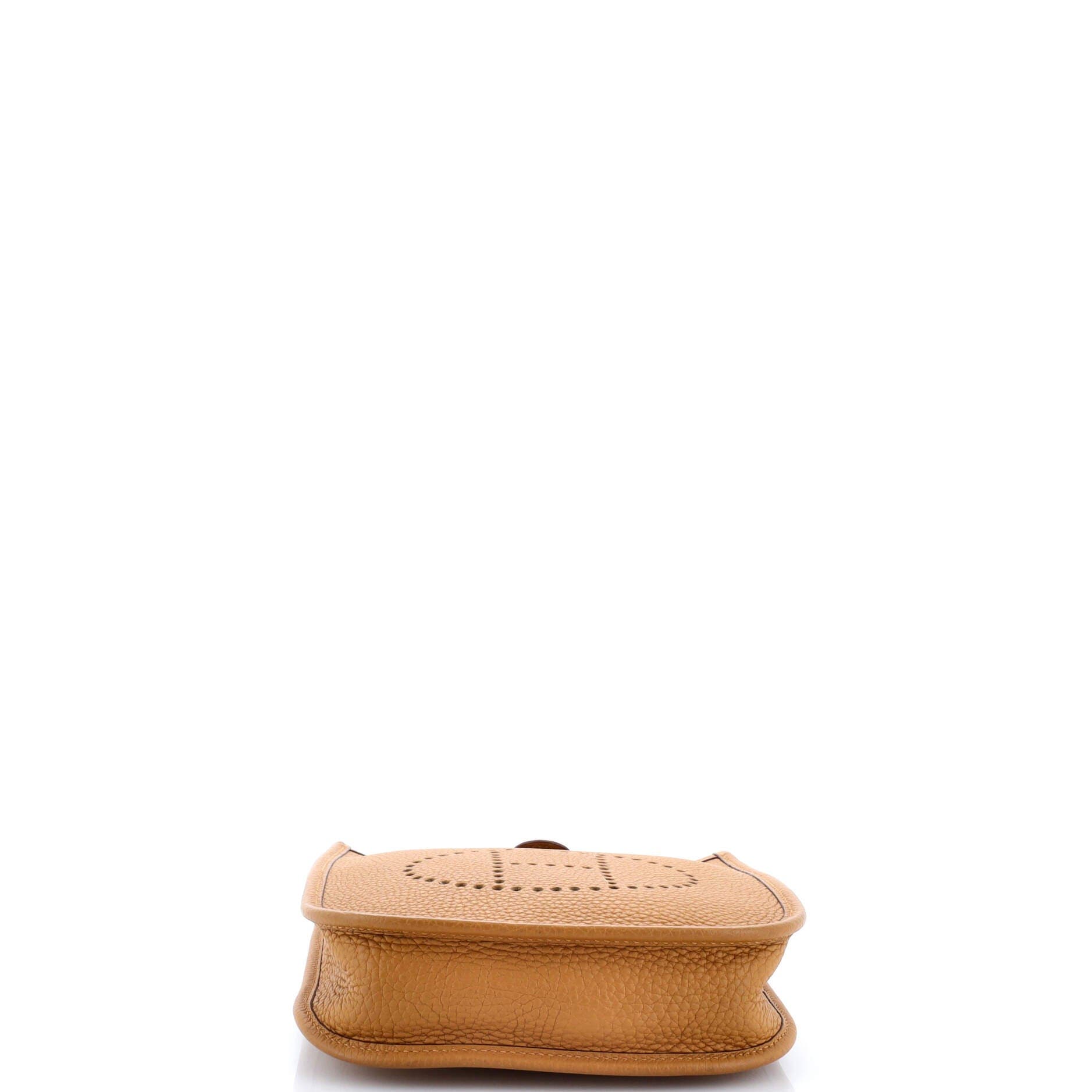 Pre-Owned Hermes Evelyne Bag Gen III Clemence TPM, Alternate, color, Sesame