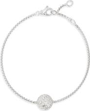 David Yurman Sculpted Cable Diamond Station Bracelet