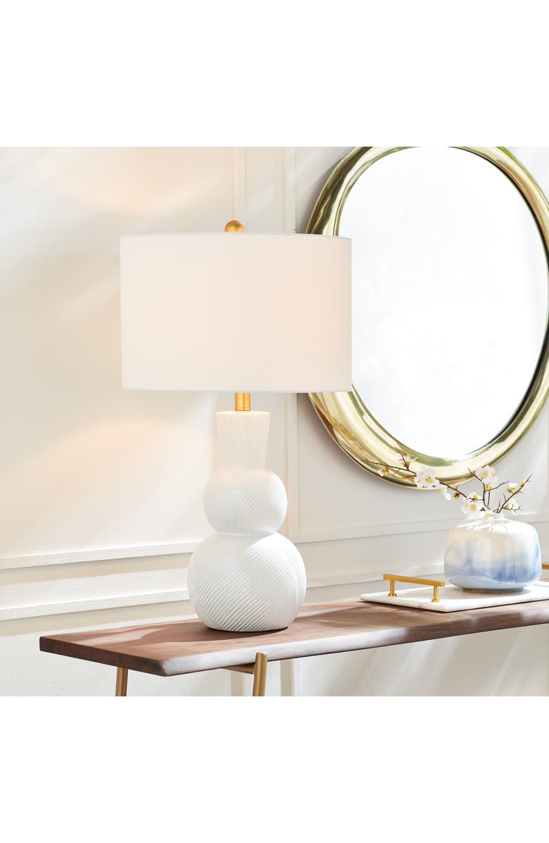 Napa Home & Garden Lina Lamp, Alternate, color, White