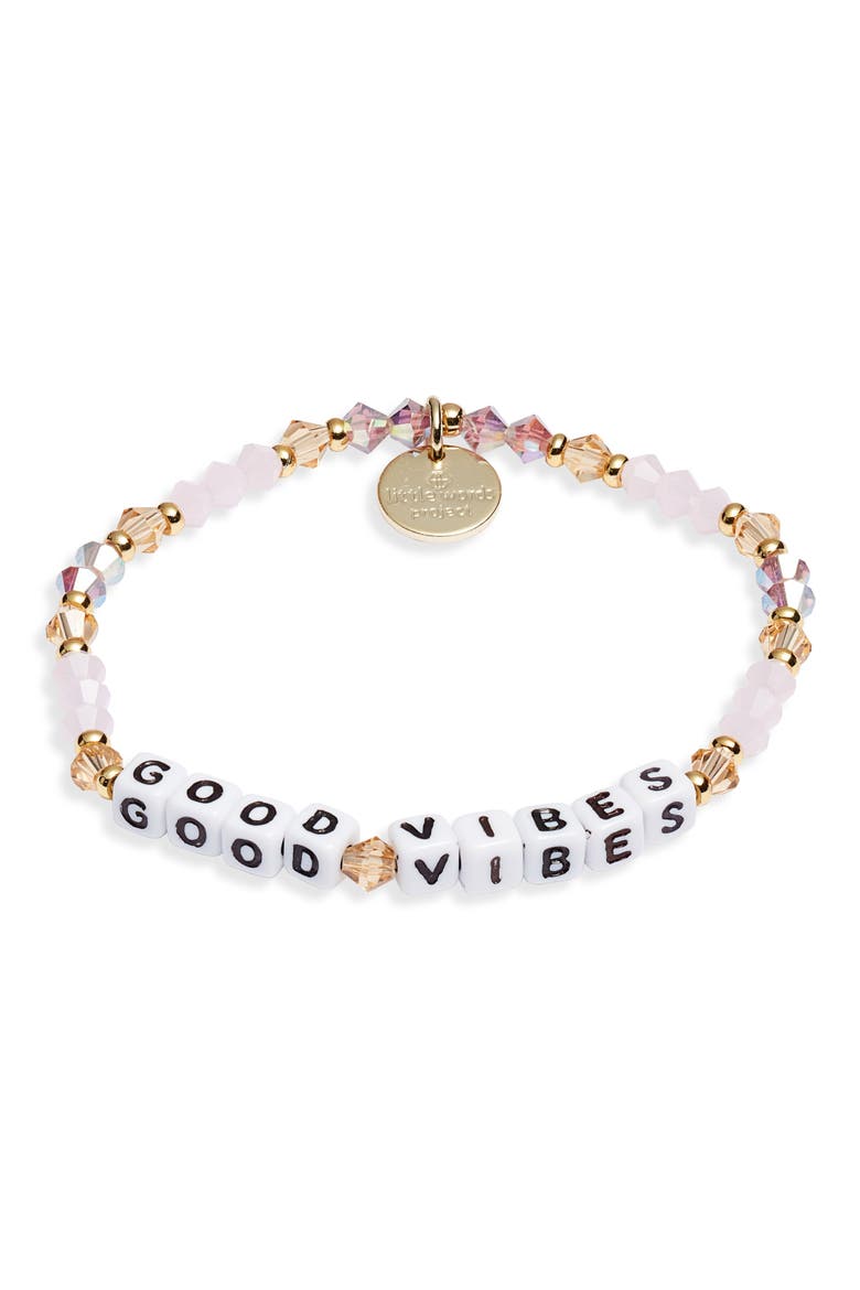 Good Vibes Beaded Stretch Bracelet video