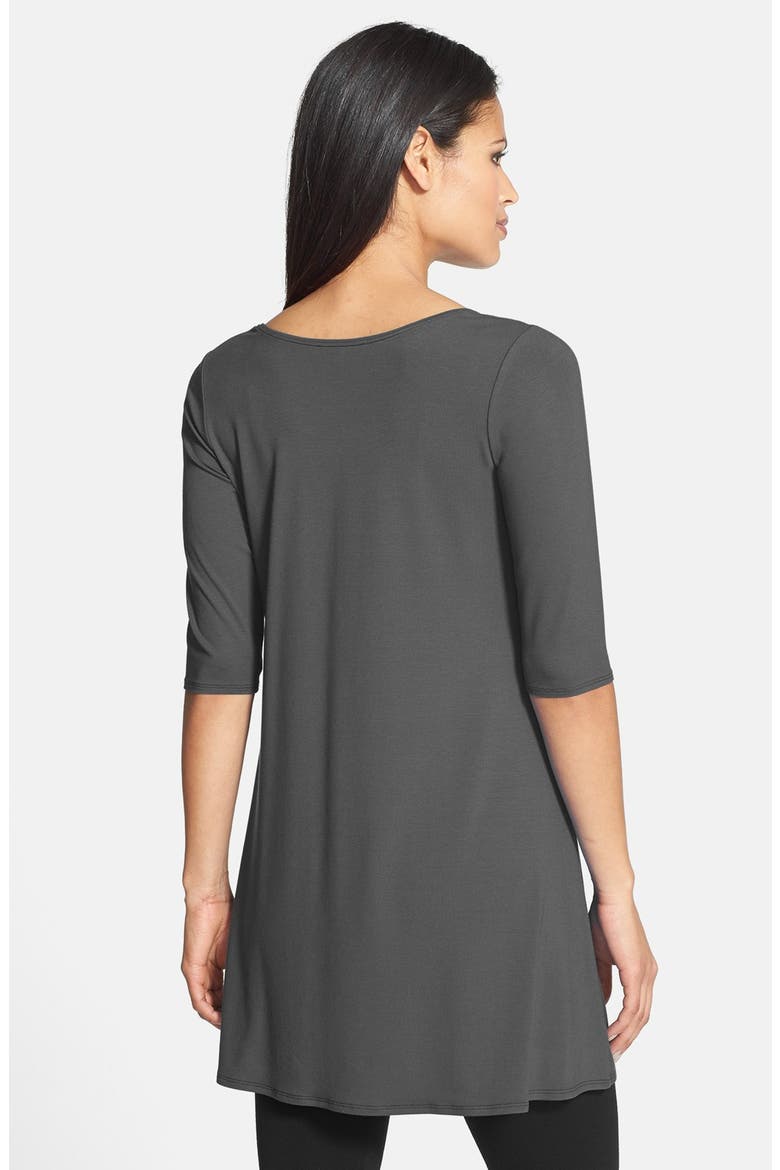Elbow Sleeve Tunic, Alternate, color, SLATE