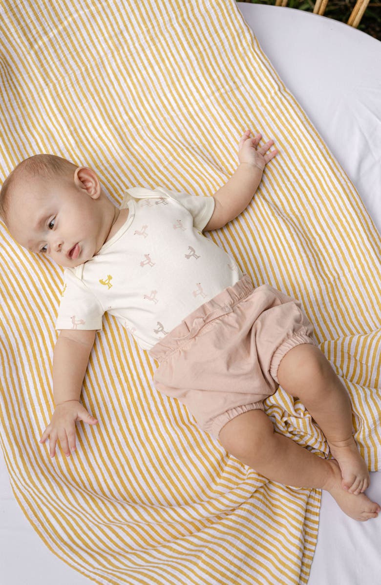 Pehr Washed Organic Cotton Shorts, Alternate, color, 